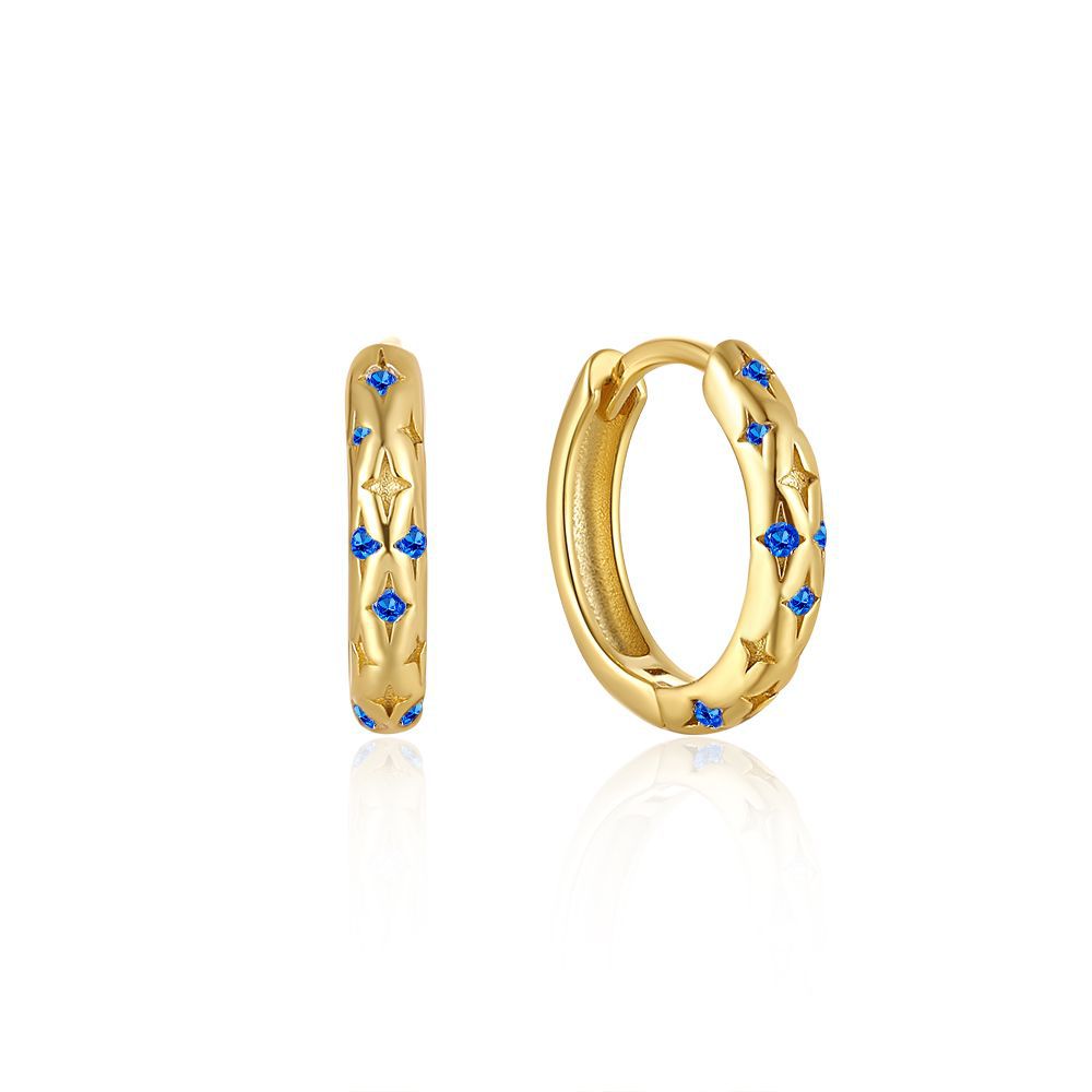 Galaxy Huggies Earrings Stella Harte