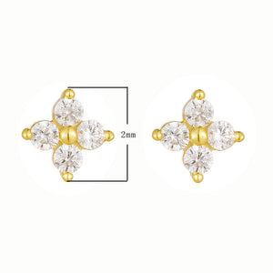 Celestial Cluster Stud Earrings