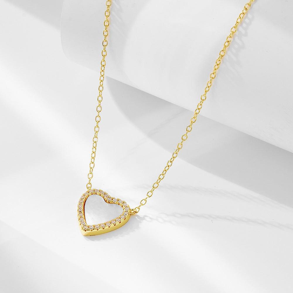 LoveShell Luster Necklace Stella Harte