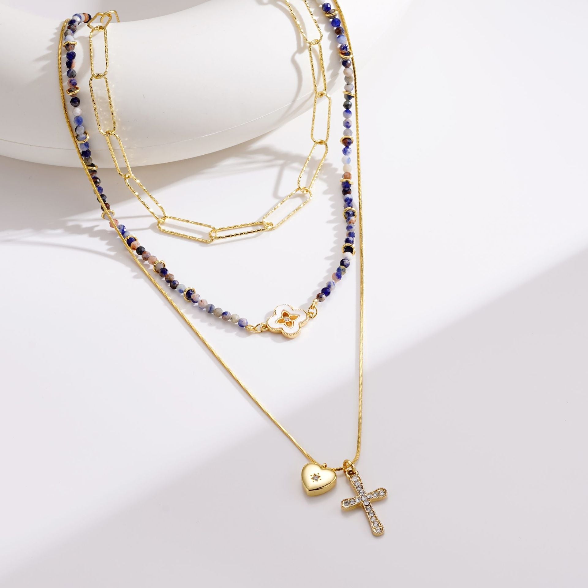 Songbird Layered Necklace Stella Harte