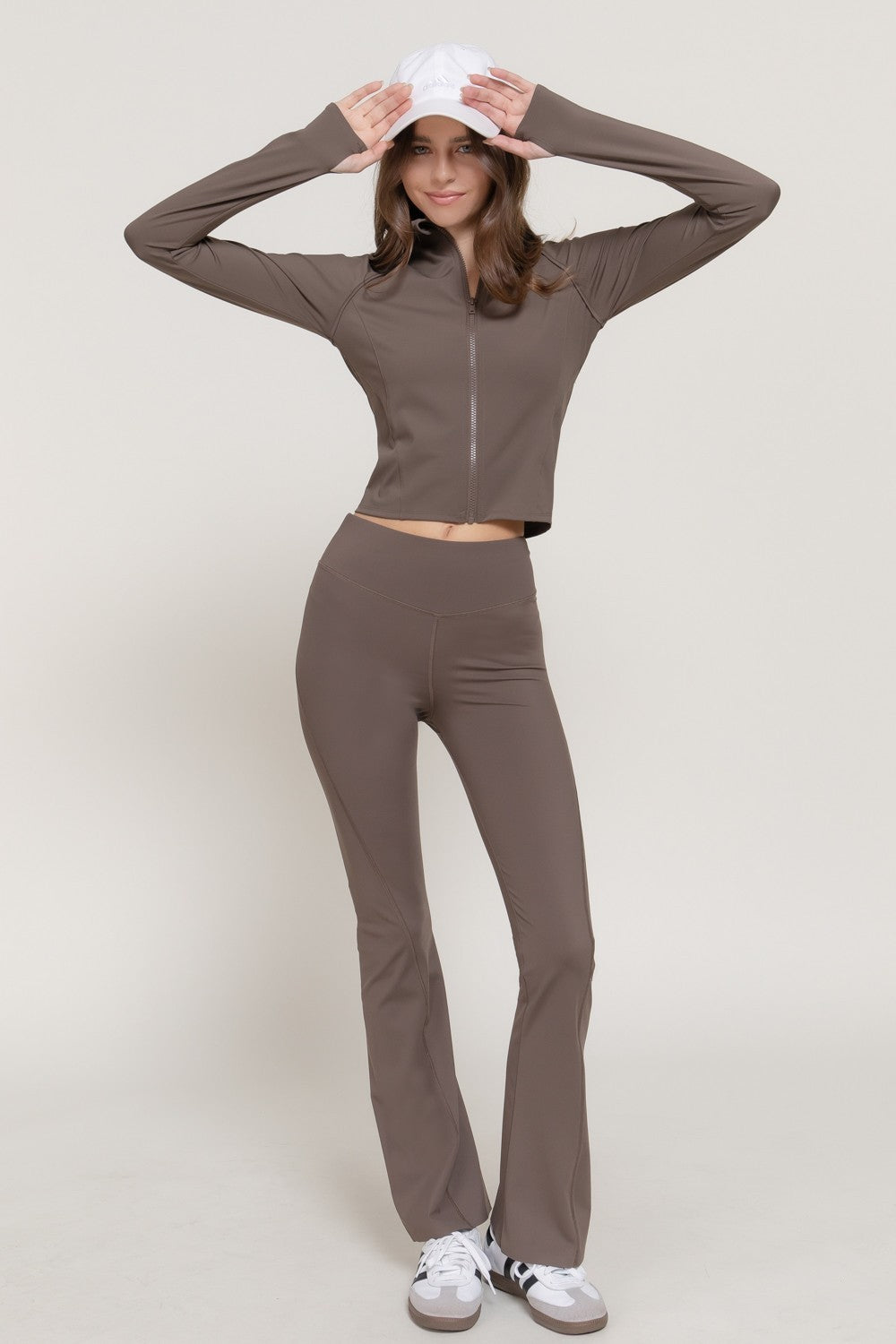 Long Slv Zip-up Activewear Jacket