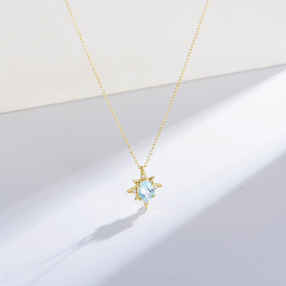 Starry Sky Blossom Necklace Stella Harte