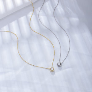 Whispering Hollow Kiss Necklace