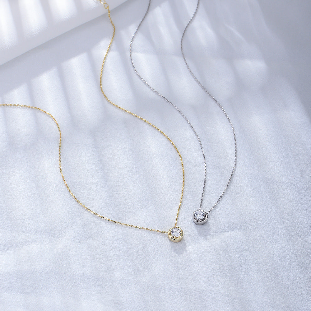 Whispering Hollow Kiss Necklace Stella Harte