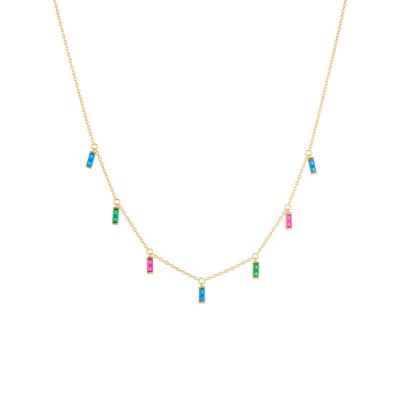 RainbowCube Whisper Necklace Stella Harte