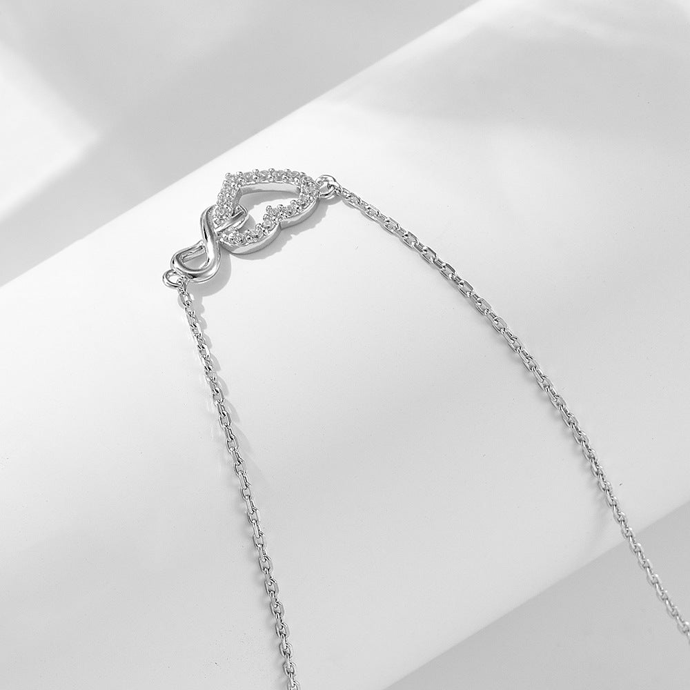 Lily’s LuckyHeart Infinity Necklace
