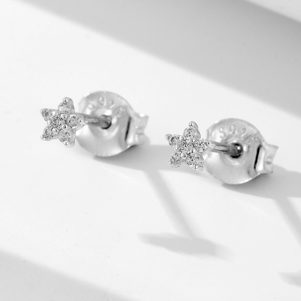 Starlit Blossom Stud Earrings Stella Harte