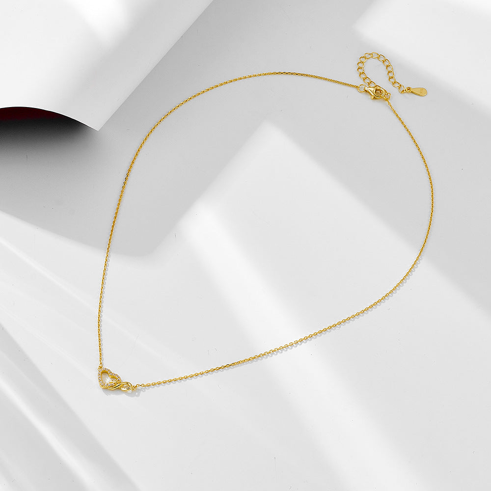 Lily’s LuckyHeart Infinity Necklace