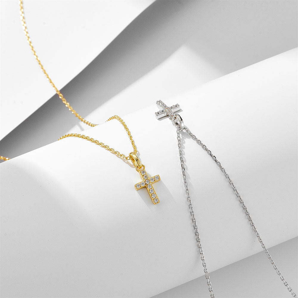 Enchanted Cross Whisper Necklace Stella Harte