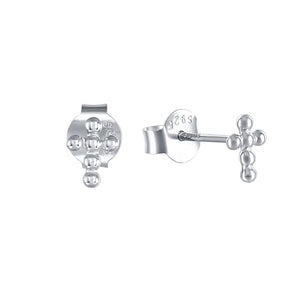 Beaded Cross Stud Whispers