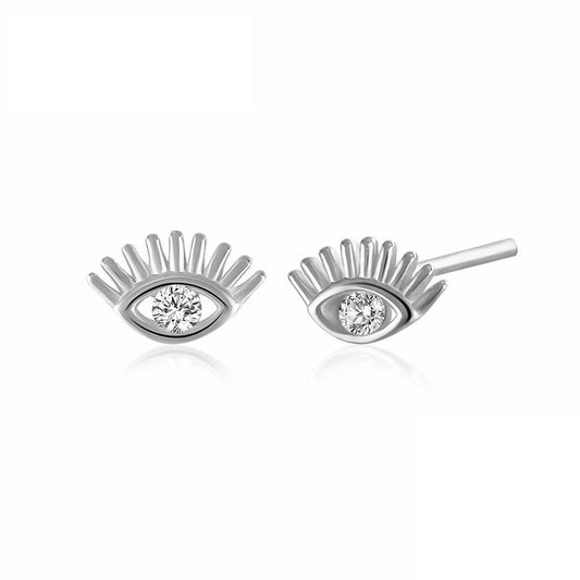 Sparkle Lash Eyes Earrings