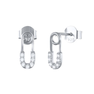Glimmering U-Link Studs