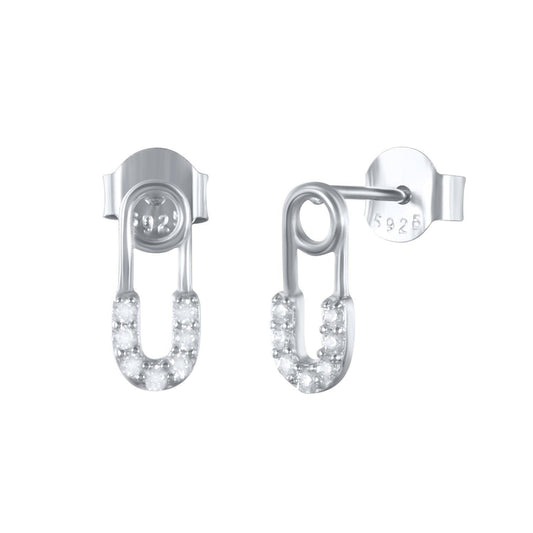 Glimmering U-Link Studs