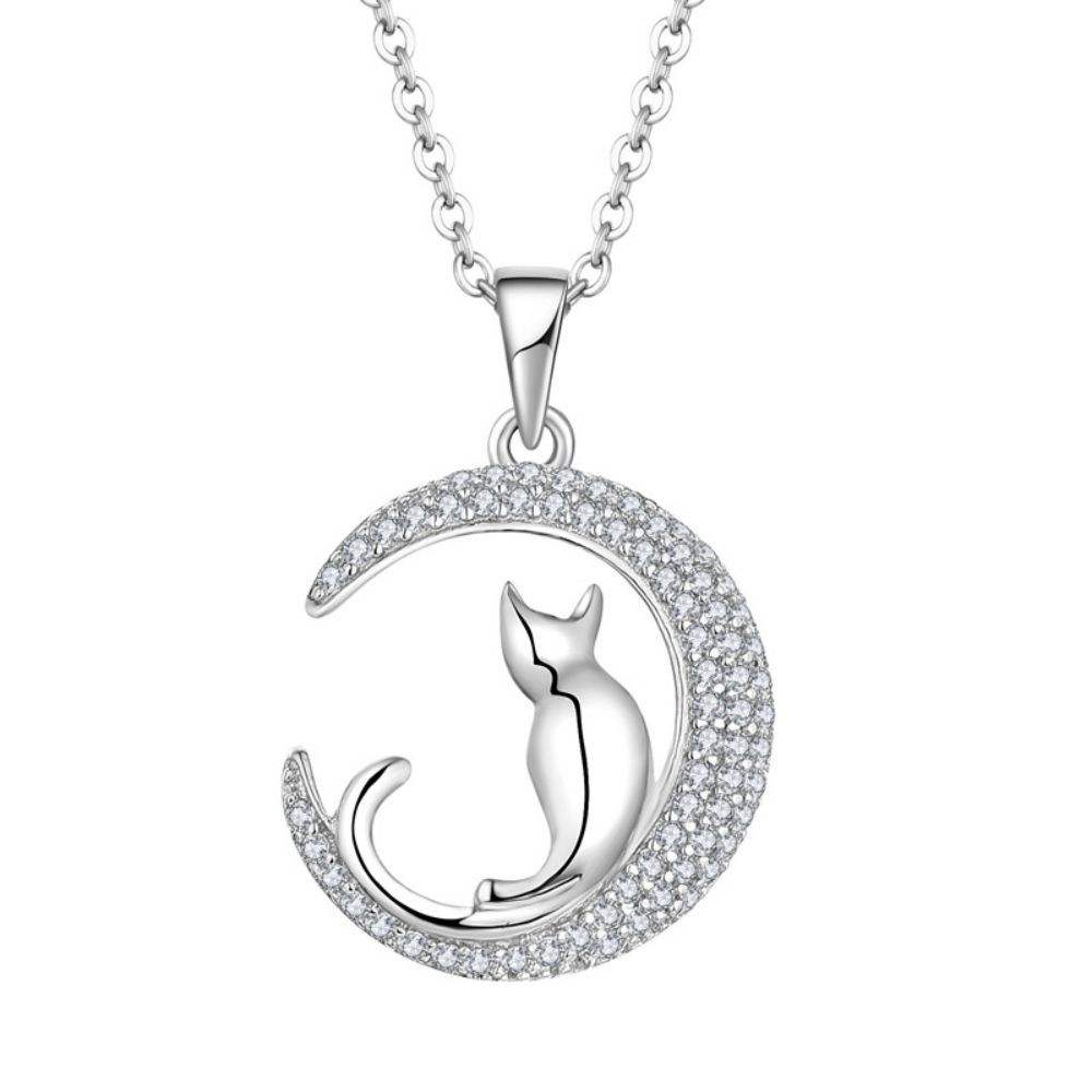 Lunar Kitty Whisper Necklace Stella Harte