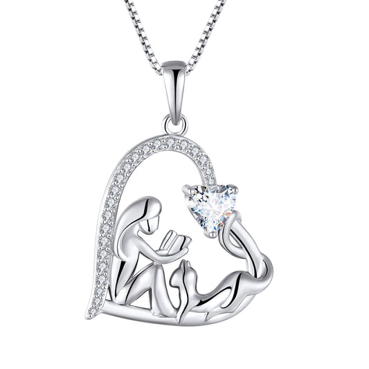 Whispered Tales Heart Necklace