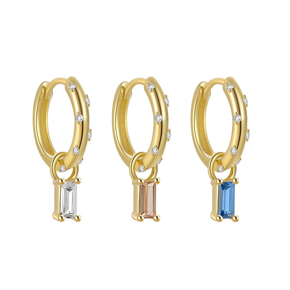 Emerald Leaf Hoop Whispers Stella Harte