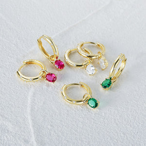 Gemstone Galaxy Hoop Drops