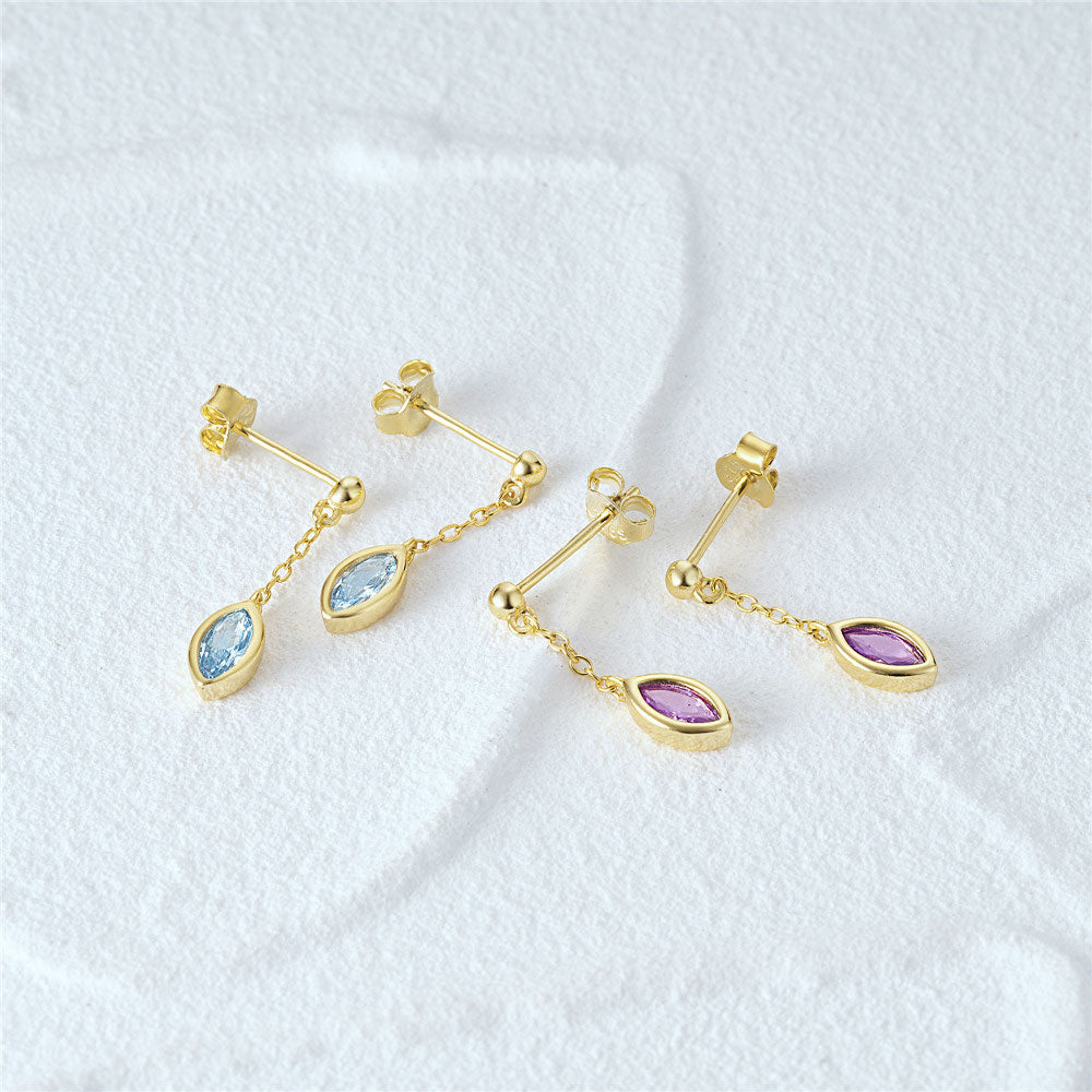 Citrine Sun Hoop Glow Stella Harte