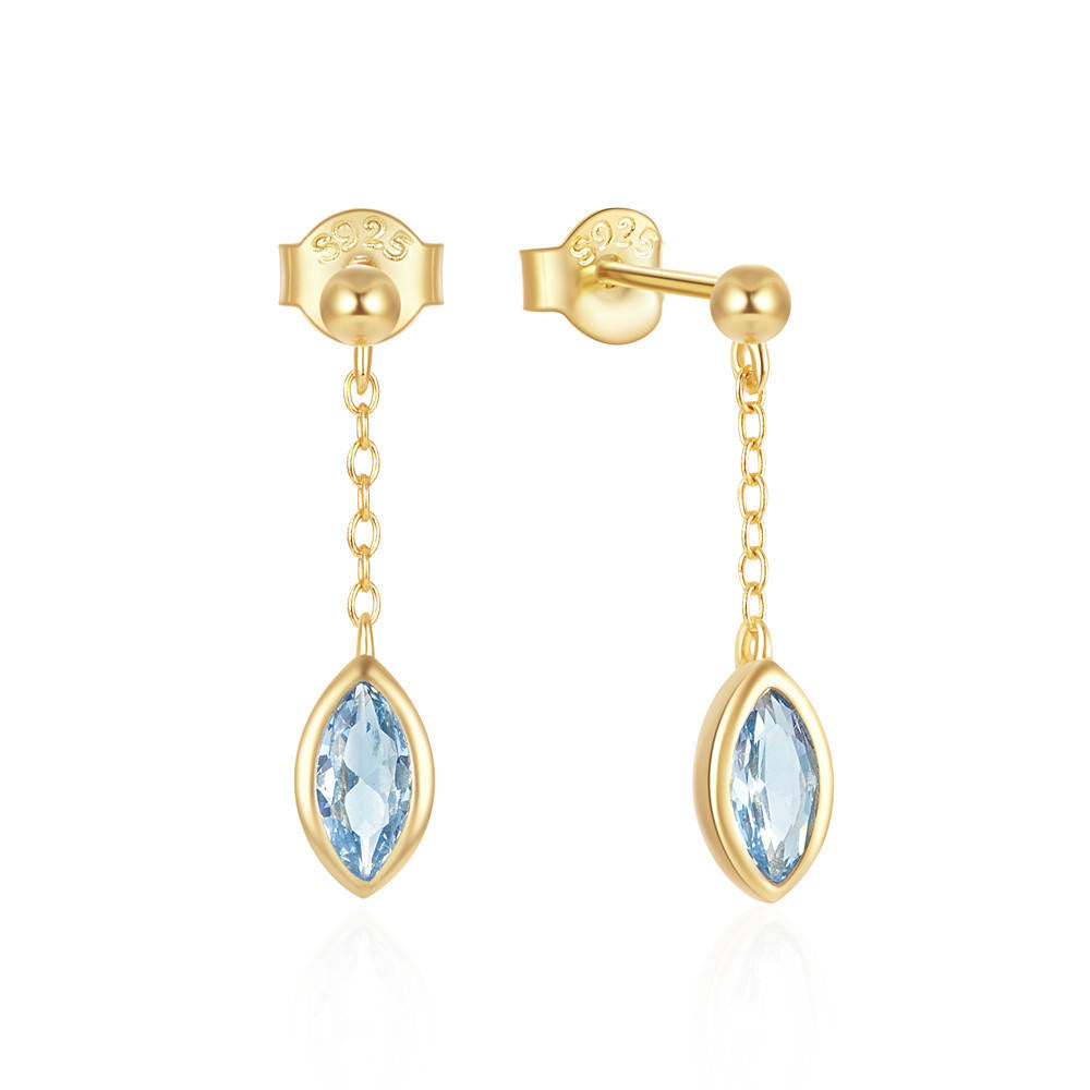 Citrine Sun Hoop Glow Stella Harte