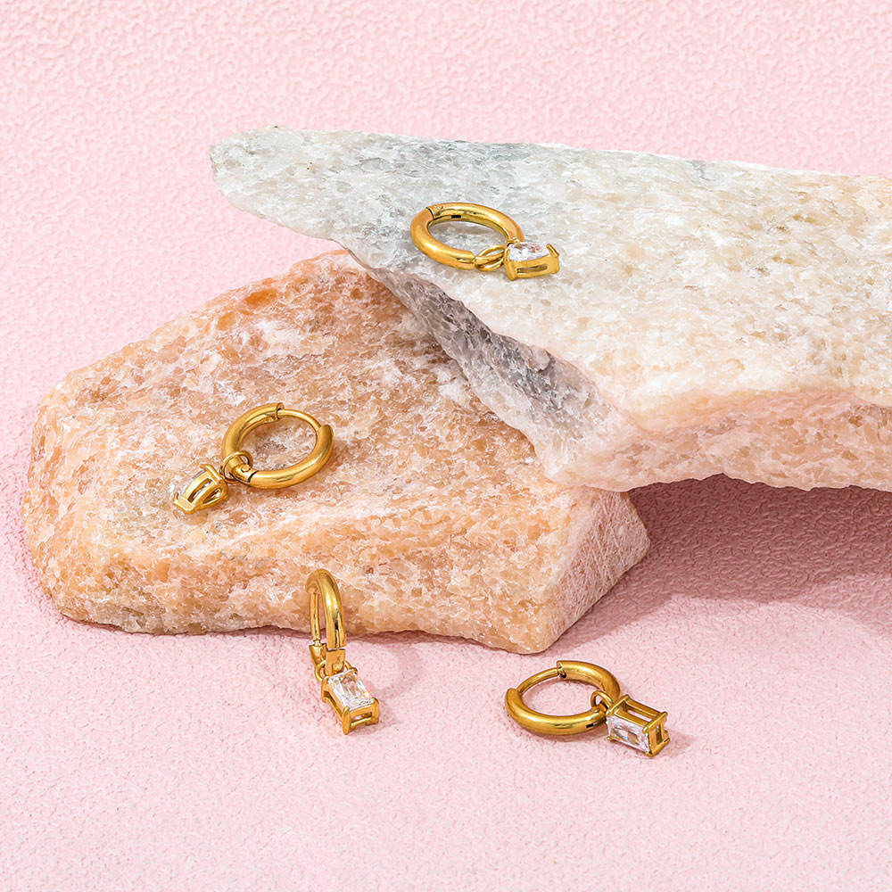 Crystal Whisper Hoops