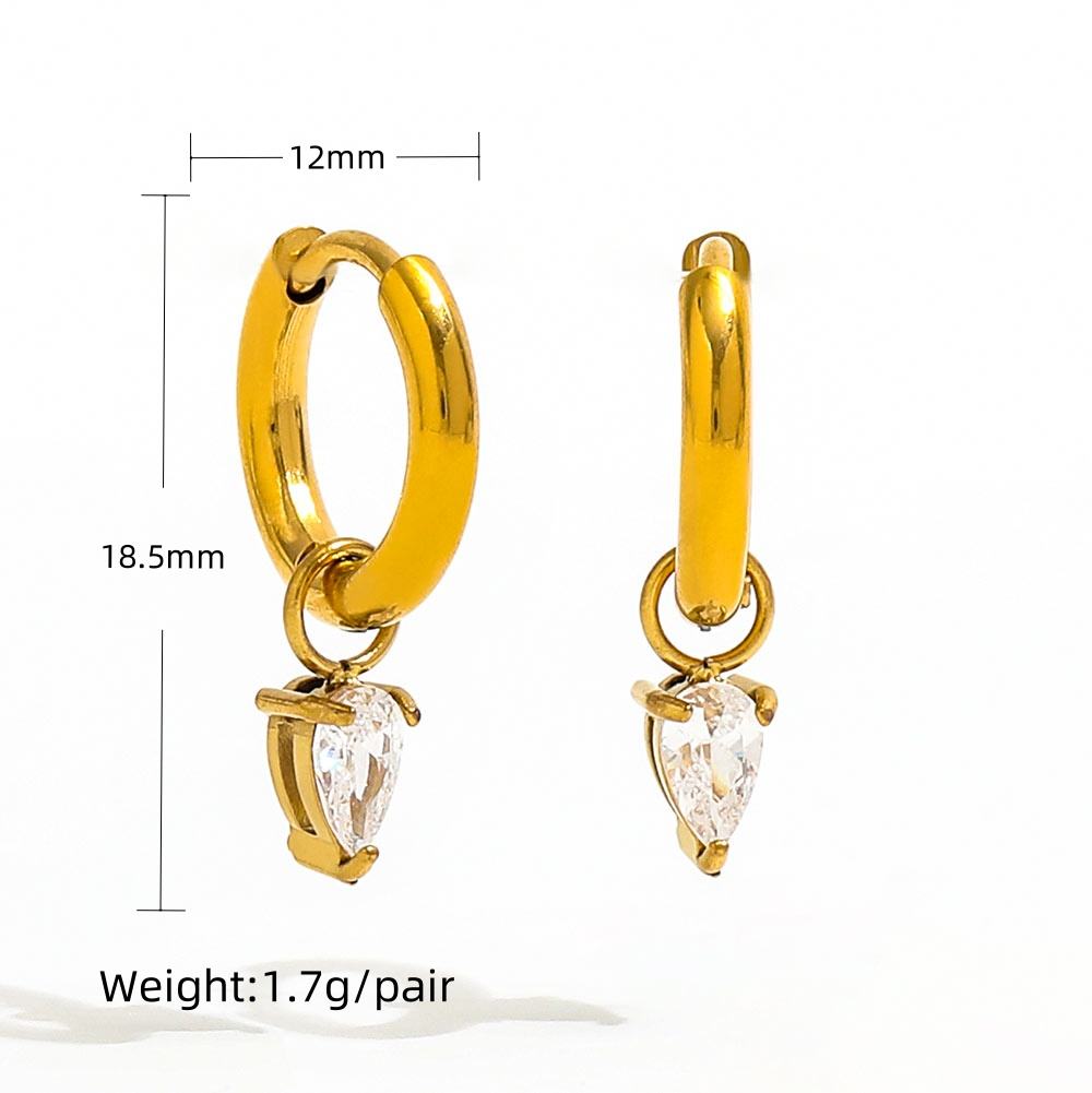 Crystal Whisper Hoops
