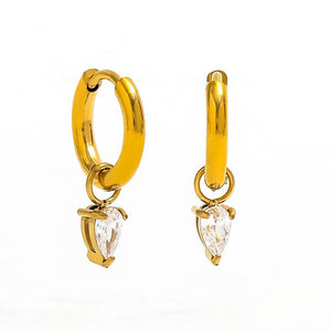 Crystal Whisper Hoops