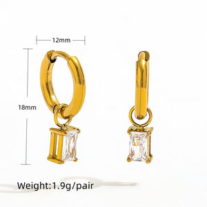 Crystal Whisper Hoops