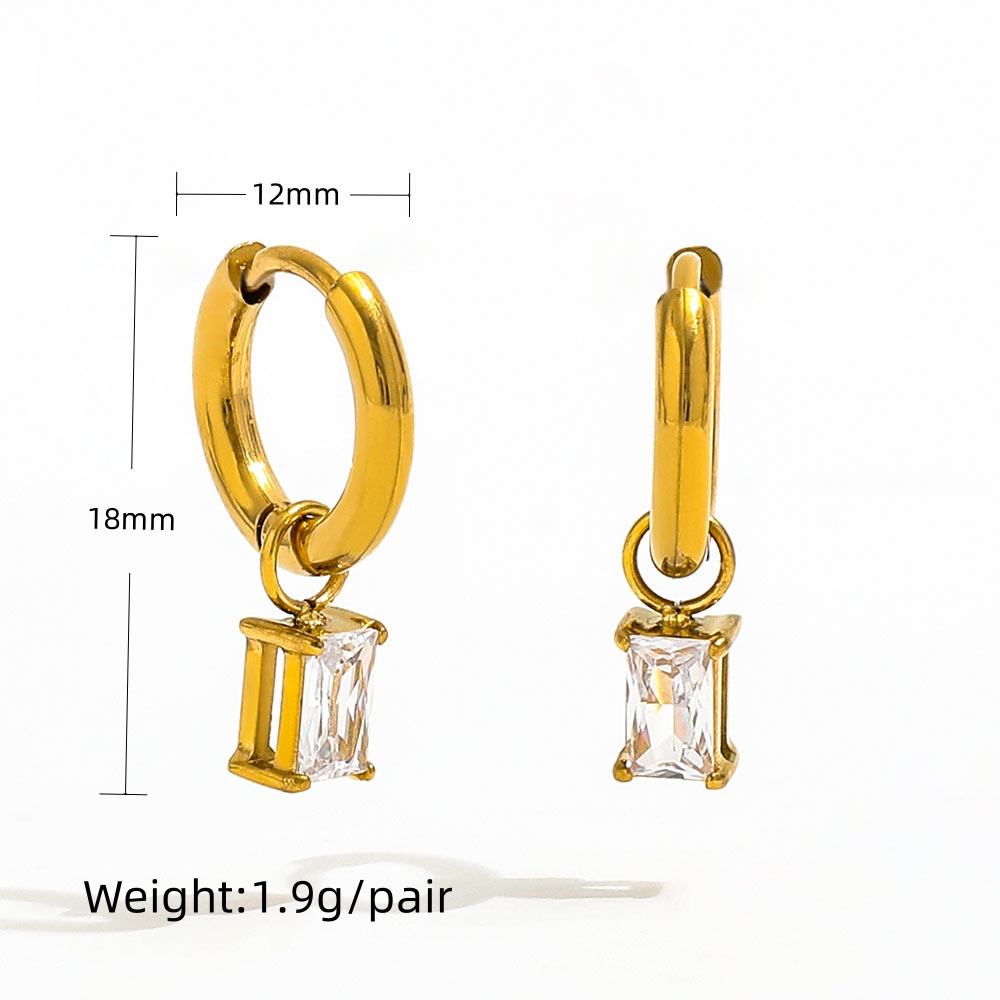Crystal Whisper Hoops