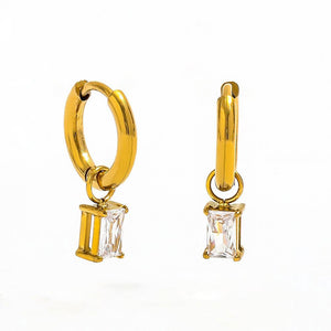 Crystal Whisper Hoops