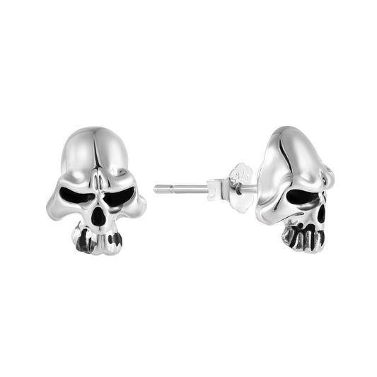 Rebel Skull Studs