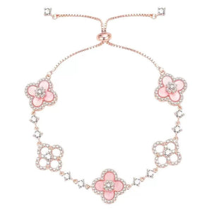 Blush Clover Twinkle Bracelet