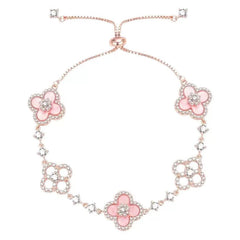 Blush Clover Twinkle Bracelet