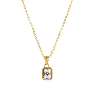 Star Birthstone Glow Necklace