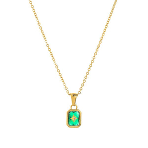 Star Birthstone Glow Necklace