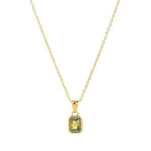 Star Birthstone Glow Necklace