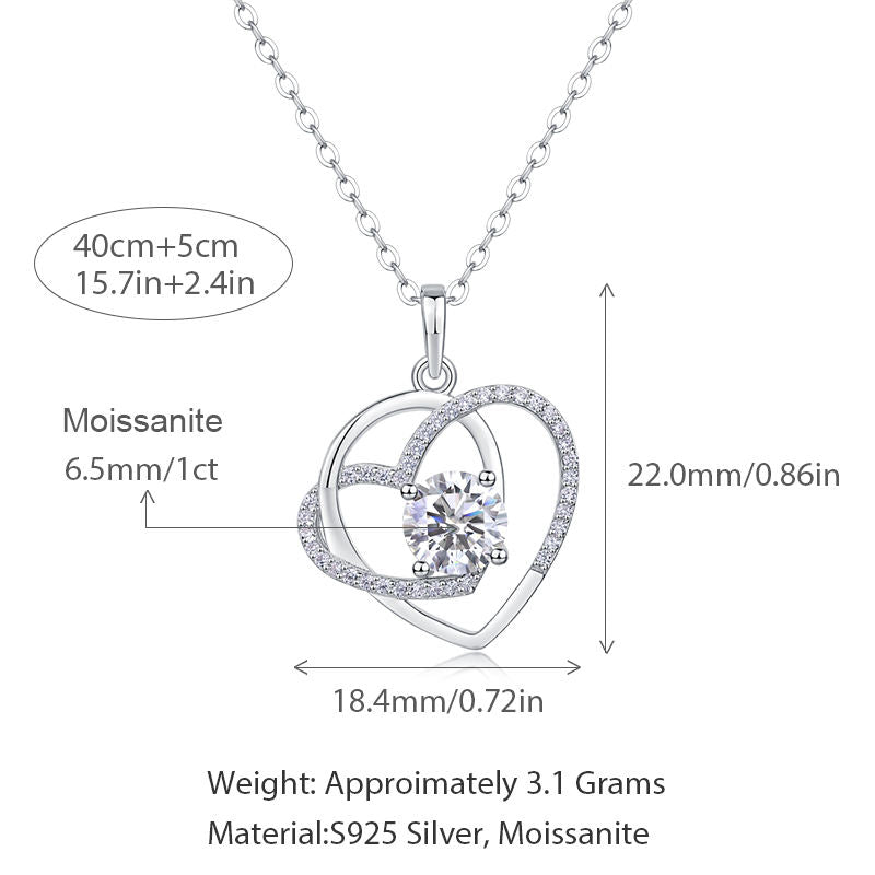 Elara Heart Necklace Stella Harte