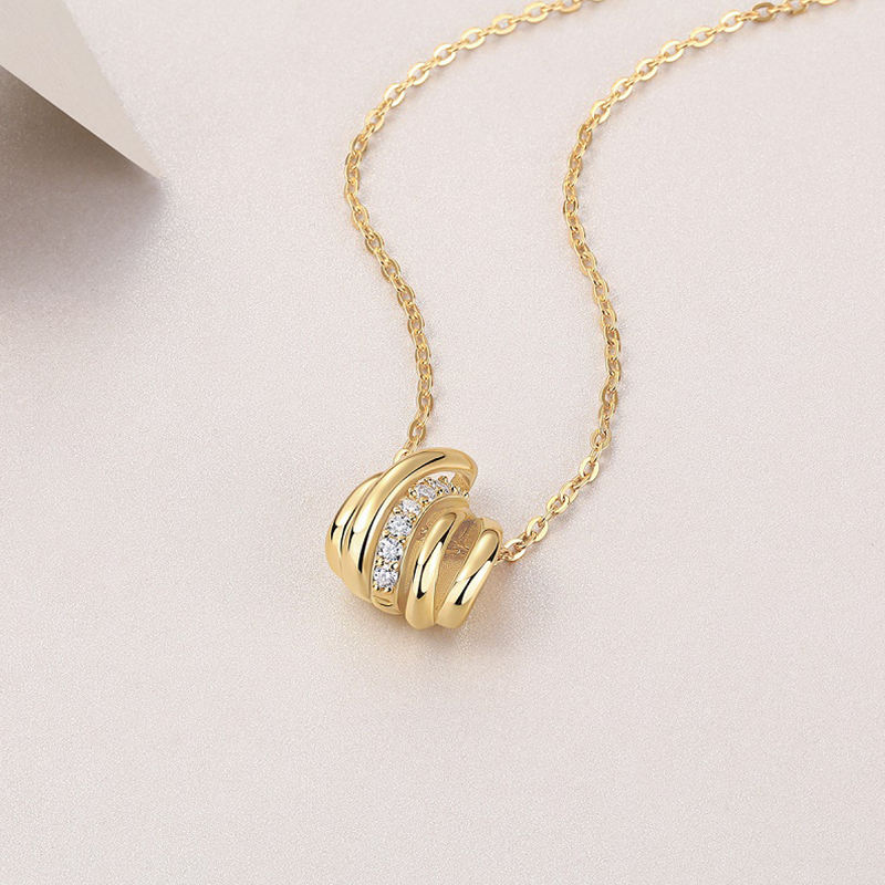 Aurelia Twist Necklace Stella Harte