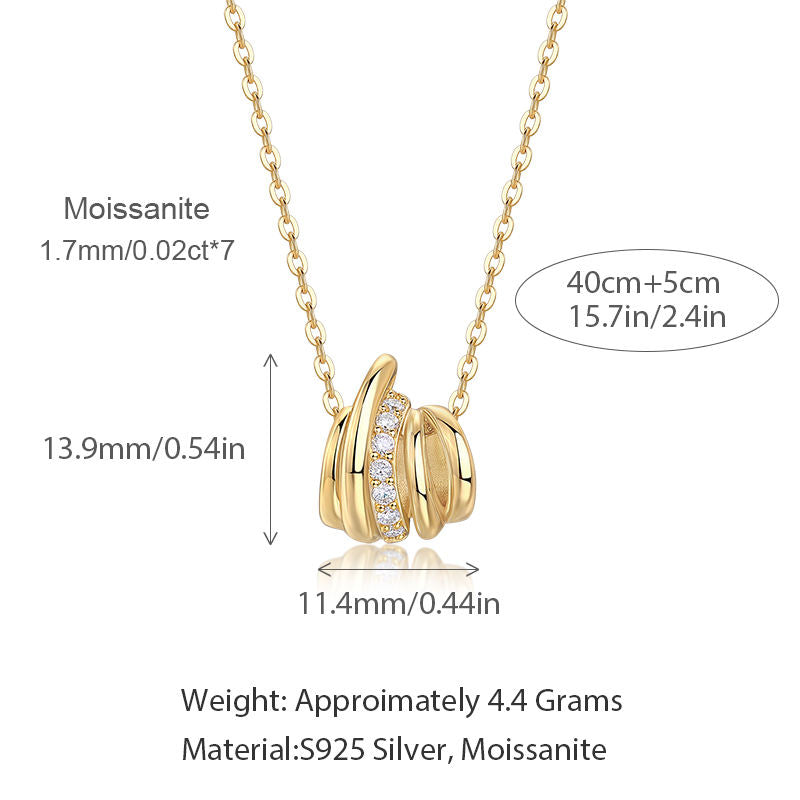 Aurelia Twist Necklace Stella Harte