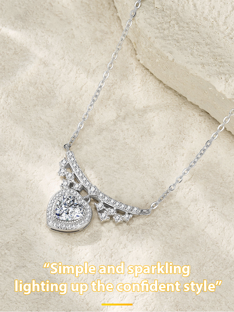 Seraphina Heart Necklace Stella Harte
