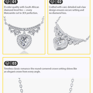 Seraphina Heart Necklace