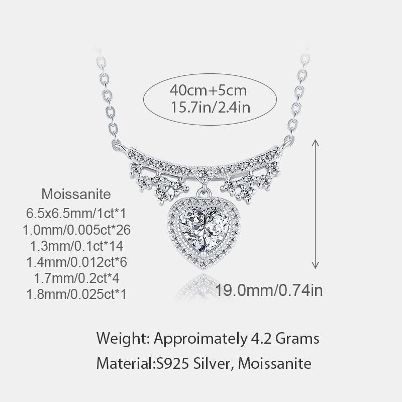 Seraphina Heart Necklace Stella Harte