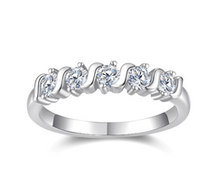 Mira Swirl Ring