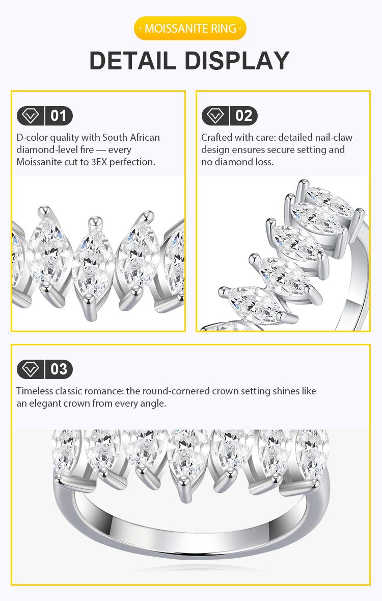 Vivienne Trio Ring Stella Harte