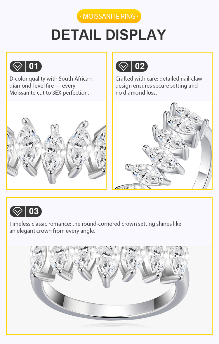 Vivienne Trio Ring