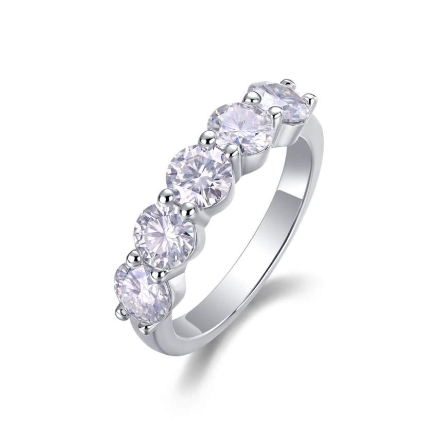 Five-Stone Band Ring Stella Harte