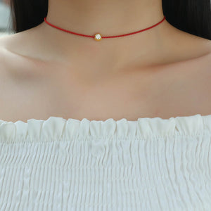 Crimson Bond Necklace