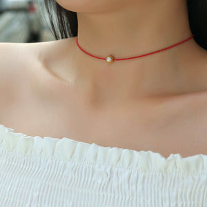 Crimson Bond Necklace