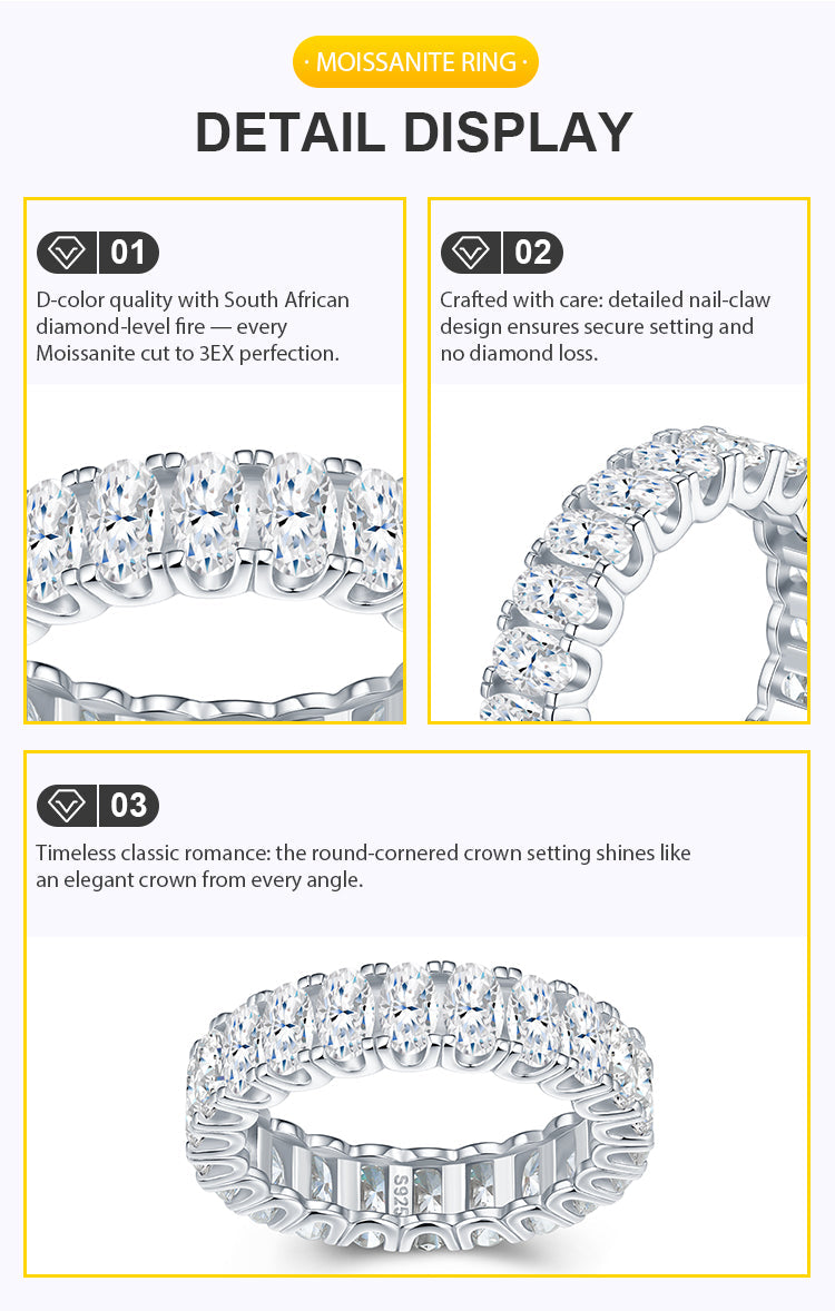 Selene Eternity Ring Stella Harte