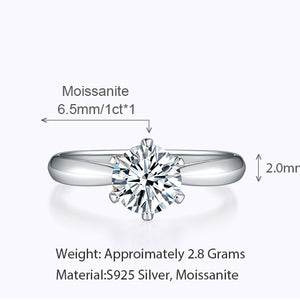 Evelina Solitaire Ring
