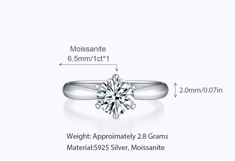 Evelina Solitaire Ring
